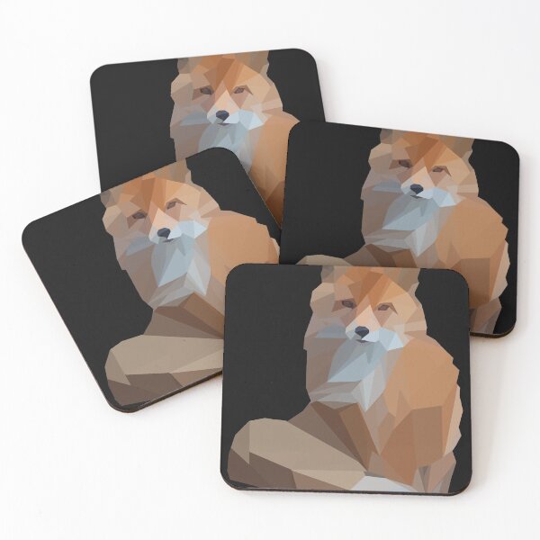 Item preview, Cool Geometric Fox Design Graphic Art Gift design designed and sold by Lisbob.