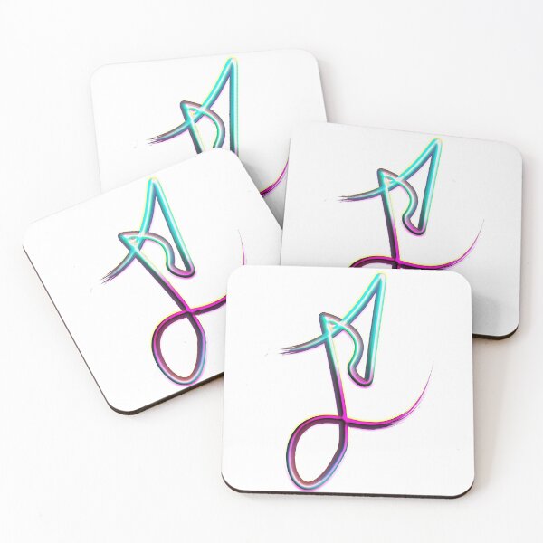 Item preview, Calligraphy musical note for first names beginning with a capital A designed and sold by Ralek.