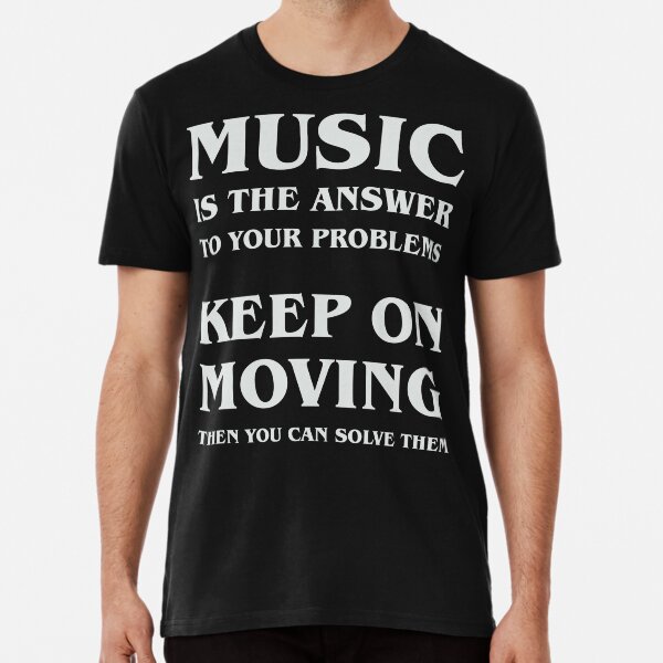 Item preview, Music is the answer to your problems, House Music Anthem. designed and sold by paulo silveira.