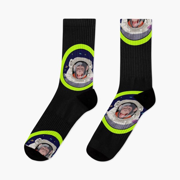 Item preview, chimp astronaut  designed and sold by ThrowBack-Clot.