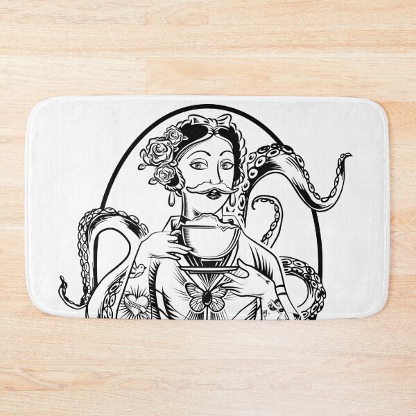 Item preview, mustache girl designed and sold by jorgedespinosa.