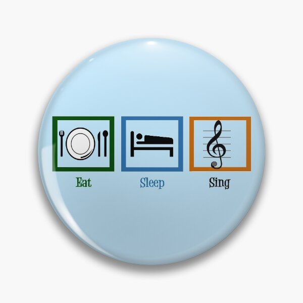 Item preview, Eat Sleep Sing designed and sold by Epic Love Designs.