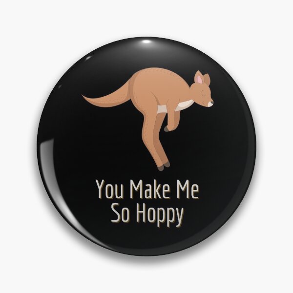Item preview, Cute Kangaroo Says You Make Me So Hoppy designed and sold by friendlyspoon.