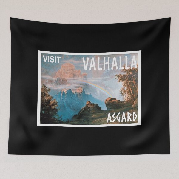 Item preview, Visit Vahalla Asgard designed and sold by goatboyjr.