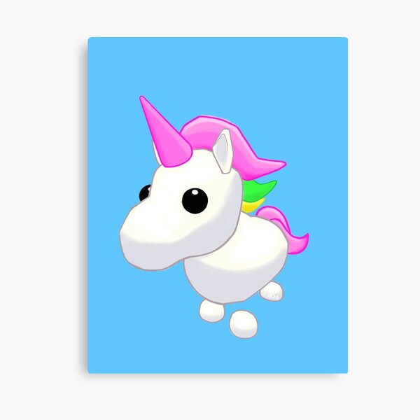Unicorn Roblox Canvas Prints Redbubble - roblox code space unicorn
