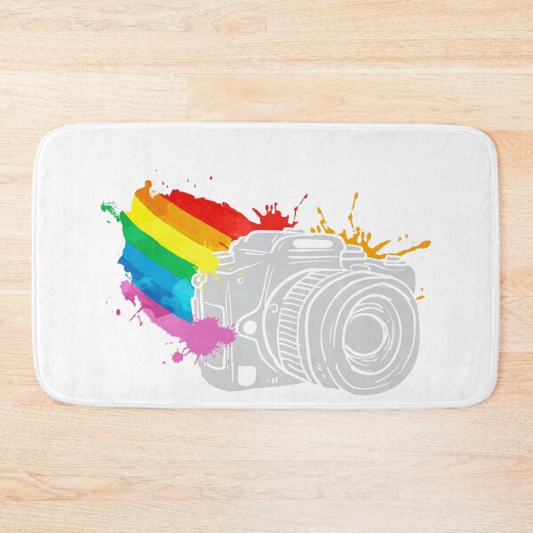 Item preview, Fotografie-Regenbogen-Kamera-Kunst-Shirt, Geschenk-Design graphic designed and sold by Lisbob.