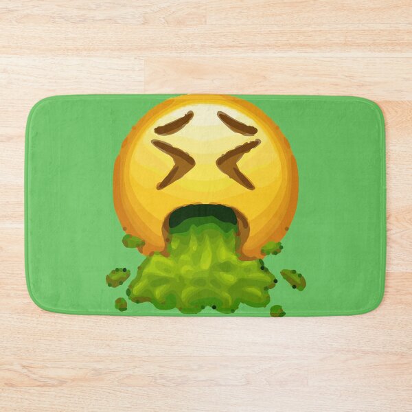 Item preview, emoji puking designed and sold by Gossip Rag.