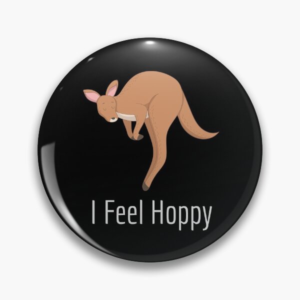 Item preview, I Feel Hoppy: Cute Kangaroo designed and sold by friendlyspoon.