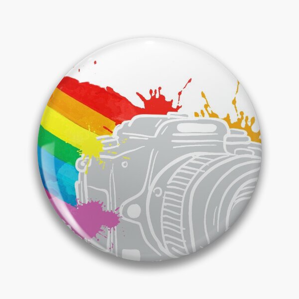 Item preview, Fotografie-Regenbogen-Kamera-Kunst-Shirt, Geschenk-Design graphic designed and sold by Lisbob.