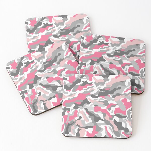 Item preview, Pink Gray Camo Pattern designed and sold by 99stars.