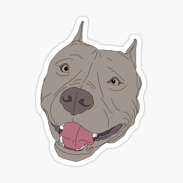 "Big Head" Sticker by kpkaska Redbubble