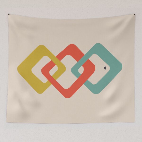 Item preview, Mid-Century Modern Retro Abstract designed and sold by aMano-mapping.