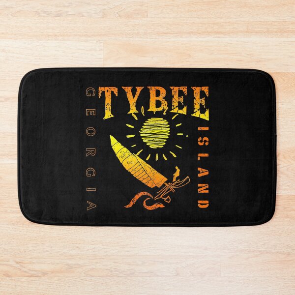 Item preview, Tybee Island Florida Sailing Catamaran Sailboat Beam Reach Orange Yellow FL designed and sold by ArtByBollwitt.