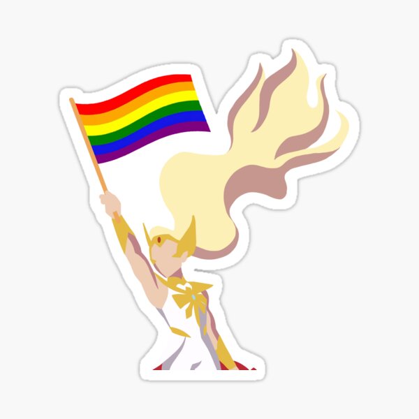 Drapeau She-Ra Gay Pride Sticker