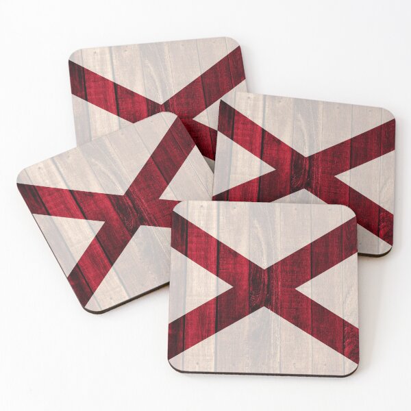 Item preview, Wood Flag Alabama Woodwork Carpenter Rustic Flags  designed and sold by Dr-Pen.