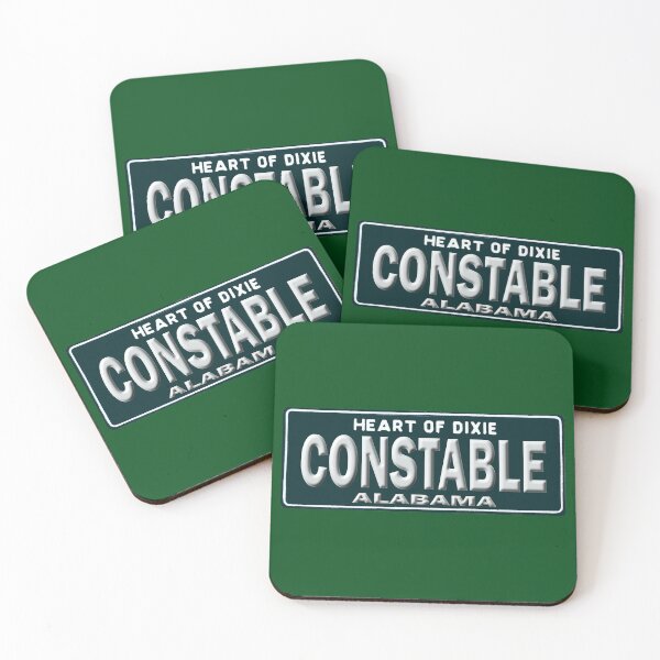 Item preview, Alabama Constable License Plate  designed and sold by Lawrence Baird.