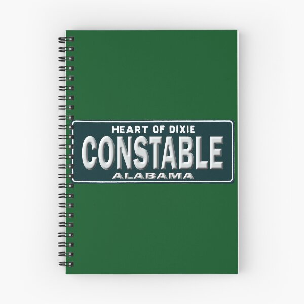 Item preview, Alabama Constable License Plate  designed and sold by Lawrence Baird.
