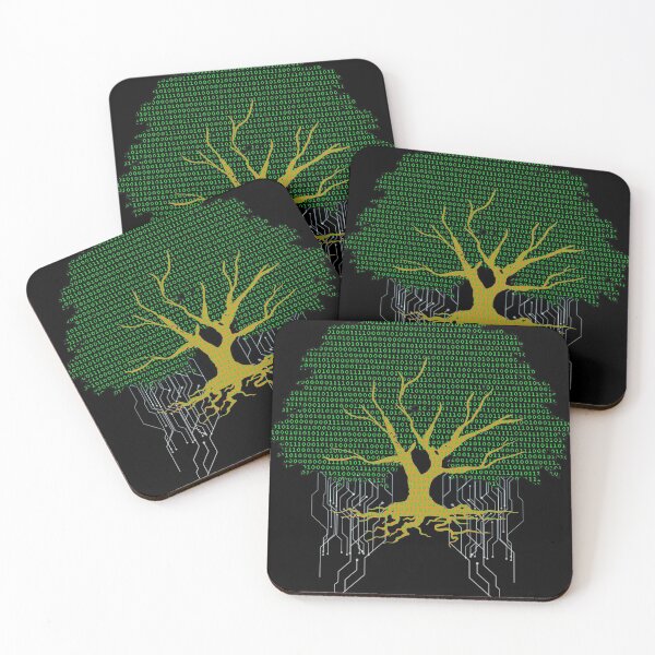 Item preview, Binary Code Tree of Coding Life Gift Design Idea graphic designed and sold by Lisbob.