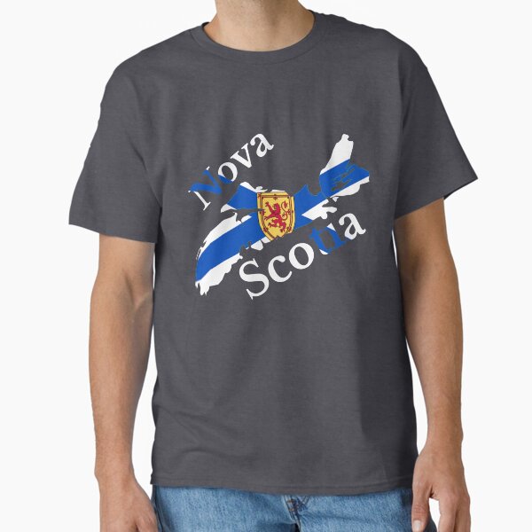 Item preview, Nova Scotia Flag Map, NS, Canada designed and sold by marosharaf.