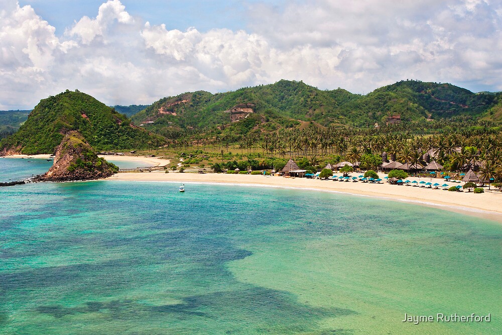  Landscape of Kuta Lombok Indonesia by Jayme Rutherford 