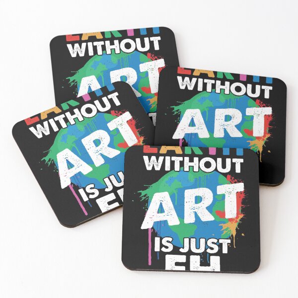 Item preview, Fun Earth Without Art is just EH Gift Design Idea design designed and sold by Lisbob.