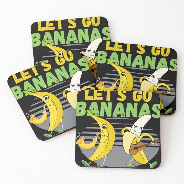 Item preview, Fun Let's Go Bananas Cute Gift Design For Kids graphic designed and sold by Lisbob.