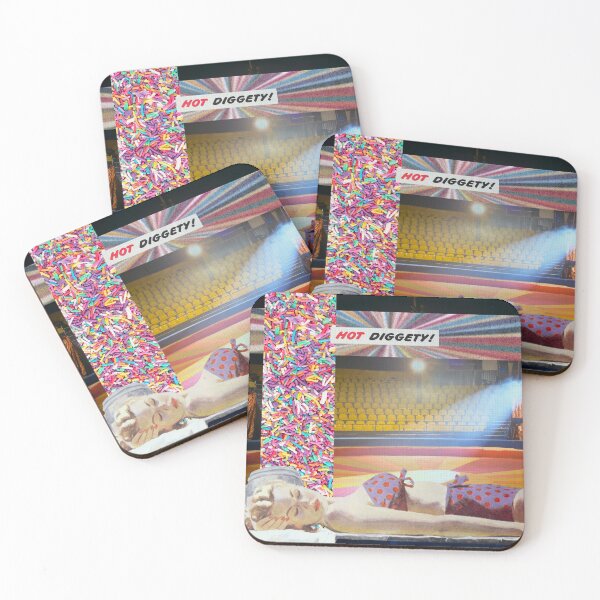 Item preview, Hot Diggity - Vintage Inspired Collage Art designed and sold by JennCreatesArt.