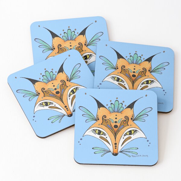 Item preview, Fancy Fox designed and sold by Jack & Raven Art.