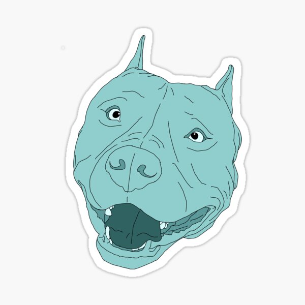 "Big Head" Sticker for Sale by kpkaska Redbubble