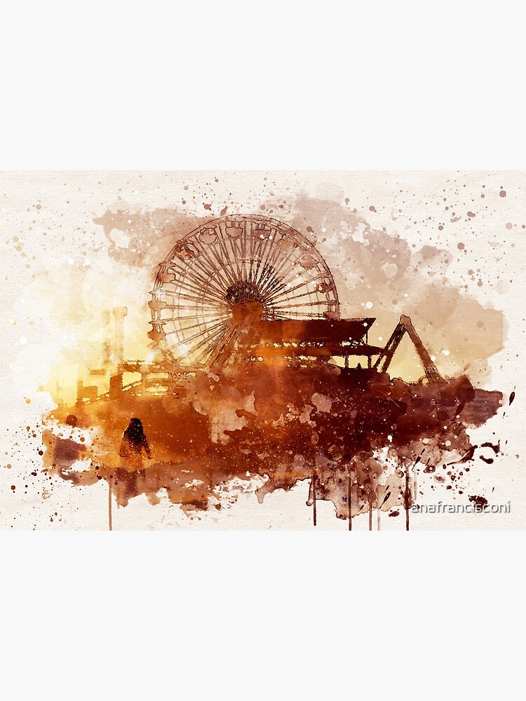 Santa Monica Pier by anafrancisconi