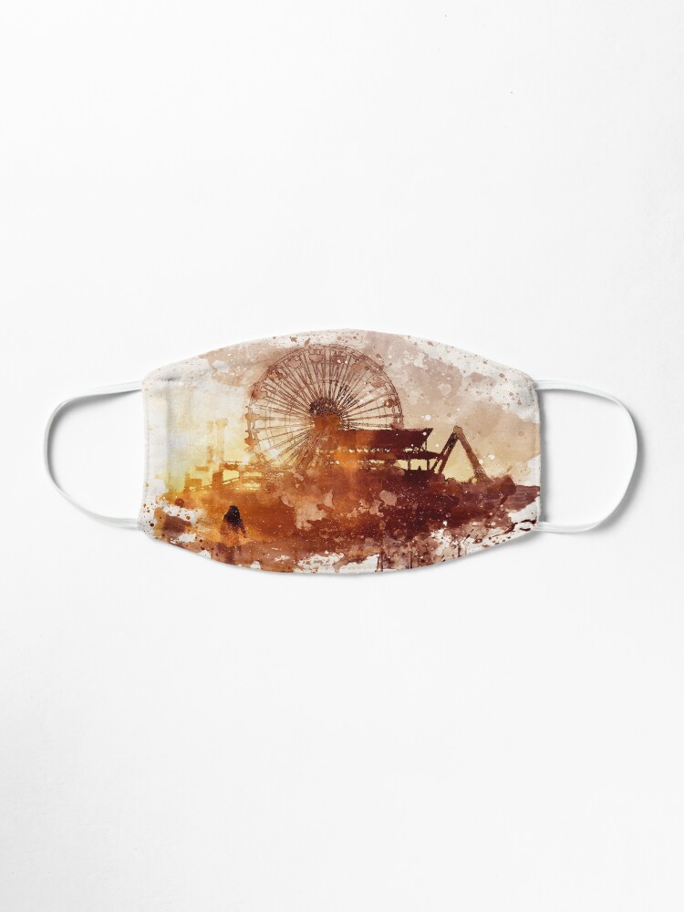 Alternate view of Santa Monica Pier Mask