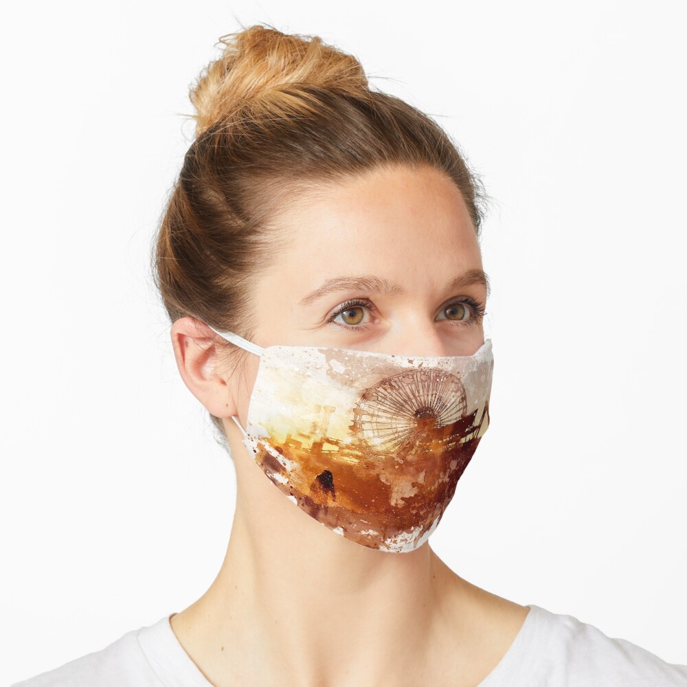 Santa Monica Pier Mask