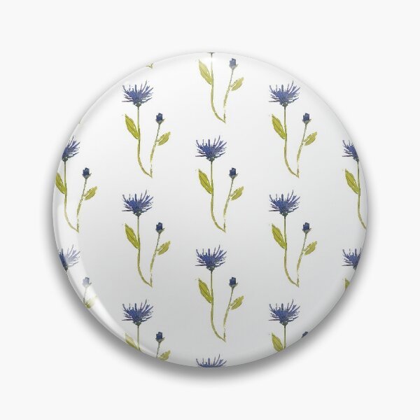 Item preview, Indigo Watercolor Wildflower  designed and sold by emberlymotz.