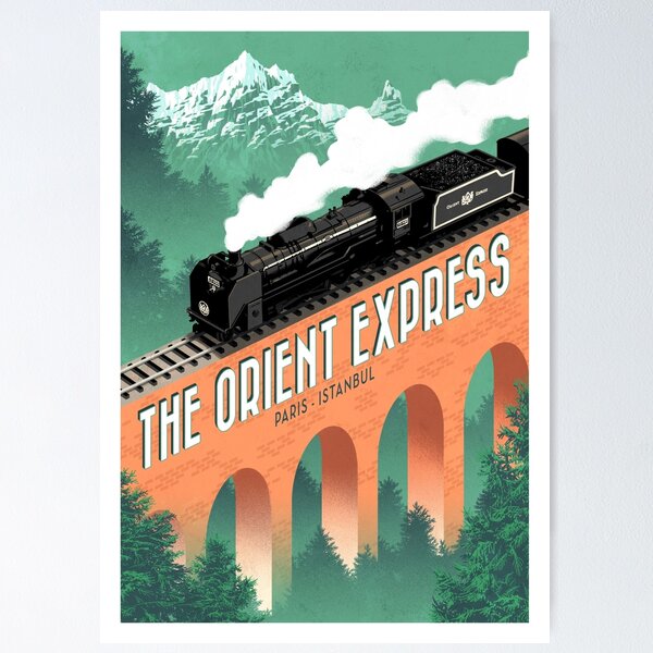 Item preview, Travel Posters - The Orient Express designed and sold by ruiricardo.