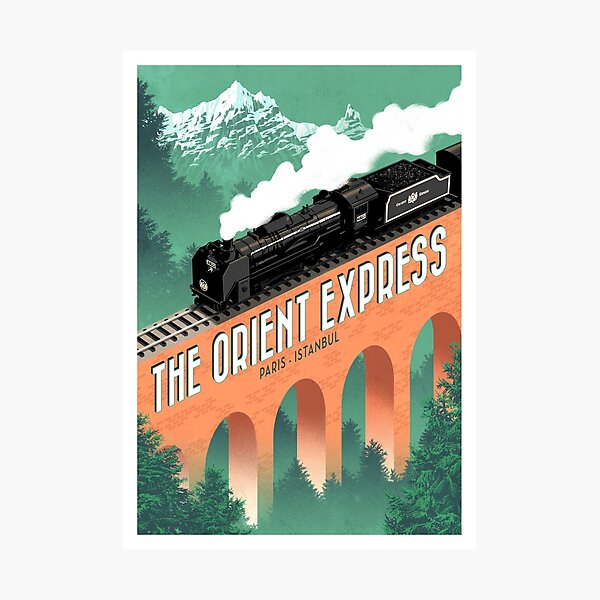 Item preview, Travel Posters - The Orient Express designed and sold by ruiricardo.