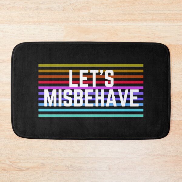 Item preview, Let's Misbehave - Vintage Retro designed and sold by noahzboxvintage.