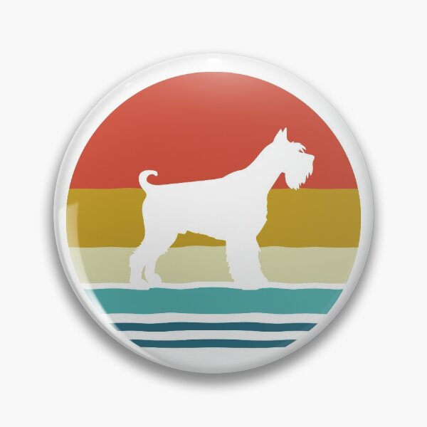 Item preview, Schnauzer - Vintage Retro Miniature Schnauzer Dog Breed -  Schnauzer Owner Gift designed and sold by HappyTees Lab.
