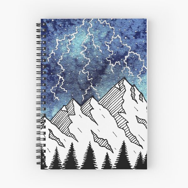 Item preview, Sapphire Storm Over the Mountains  designed and sold by Shelly McClain.