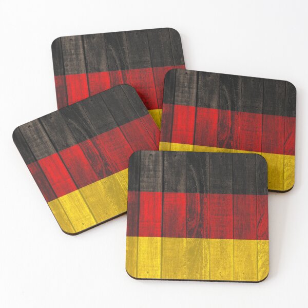 Item preview, Wood flag of Germany Woodwork Carpenter Rustic Flags - German Flag designed and sold by Dr-Pen.