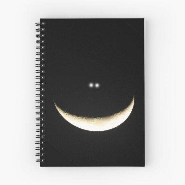 Item preview, Cheshire moon, cat face, half moon smile designed and sold by Stephanie  Skeem.