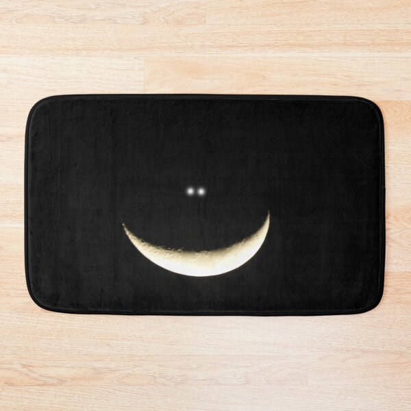 Item preview, Cheshire moon, cat face, half moon smile designed and sold by Stephanie  Skeem.