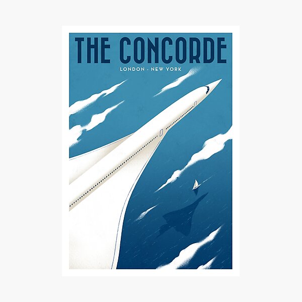 Item preview, Travel Posters - The Concorde designed and sold by ruiricardo.