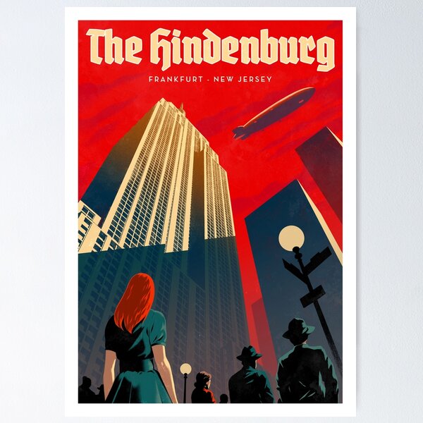 Item preview, Travel Posters - The Hindenburg designed and sold by ruiricardo.