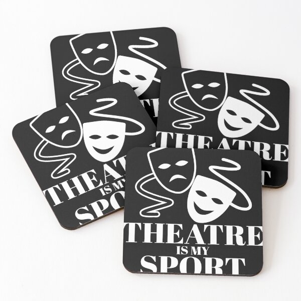 Item preview, Theatre is My Sport Tee, Funny Drama design, Theatre Masks designed and sold by Lisbob.