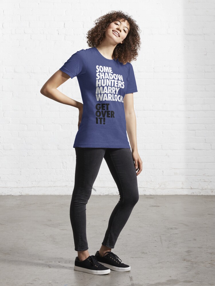 Alternate view of Shadowhunters + Warlocks Essential T-Shirt