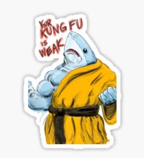 SHAOLIN SHARK Sticker