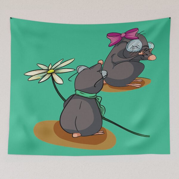 Item preview, Cute Mole Couple designed and sold by iduzarts.