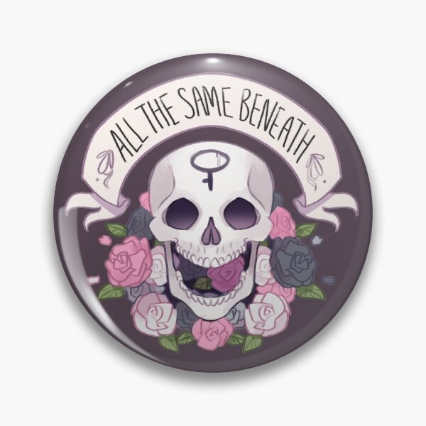 Artikel-Vorschau von Pride Skull - Demigirl, designt und verkauft von EsotericApiary.