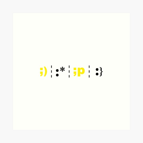 Text Faces Art Prints for Sale | Redbubble Text Faces Art Prints for Sale | Redbubble