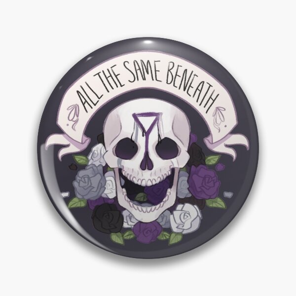 Artikel-Vorschau von Pride Skull - Demisexuell, designt und verkauft von EsotericApiary.